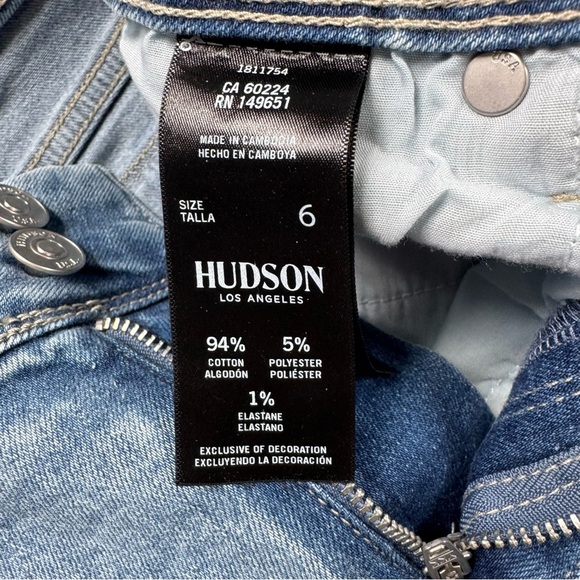 Hudson Jeans Women's Light Blue Boot Cut Jeans - Picture 5 of 5